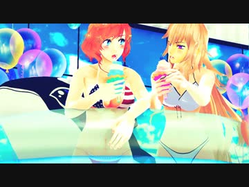 【APヘタリアMMD】LoveShake【師弟コンビ　カメラ配布あり】