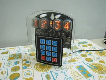 ニキシー管でキッチンタイマーつくってみた