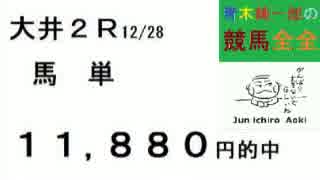 東京大賞典３連単的中！青木純一郎の競馬全全２０１５年１２月２９日火