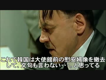 総統閣下は2015年末の日韓外相会談にお怒りのようです