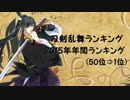 刀剣乱舞ランキング　2015年年間ランキング(50位⇒1位)