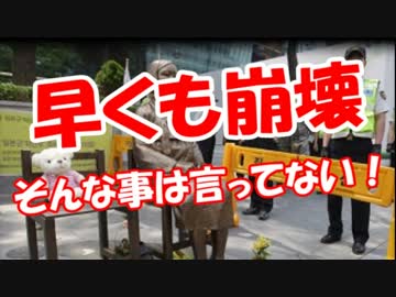 【早くも崩壊】 そんな事は言ってない！