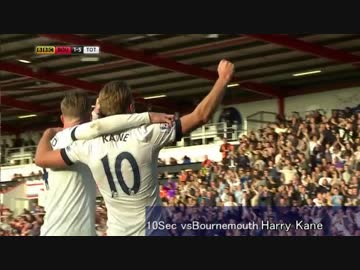 【15-16BPL】 トッテナム・ホットスパー前半戦ゴール集
