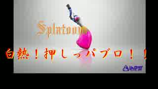 【Splatoon】白熱！押しっパブロ！！