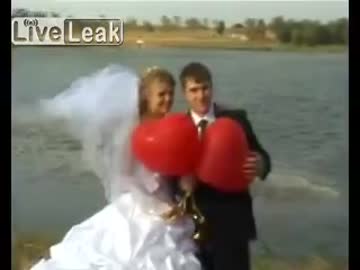 結婚式の風船飛ばしイベントでまさかの事故