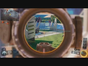 【CoD:BO3】ハードポイント接戦動画