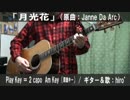 【コード譜あり】「月光花」サビだけ弾き語り【演奏動画】