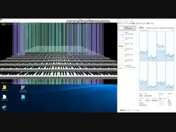 ナイト・オブ・ナイツ123万譜面　タスクマネージャー＆FPSカウンター有