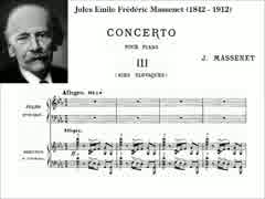 J.Massenet - Piano Concerto in E flat major: 3rd mvt.