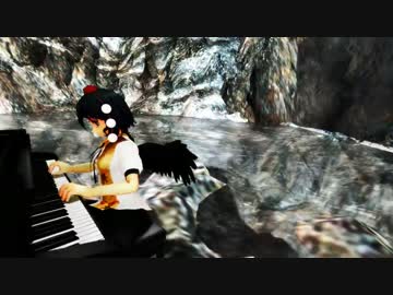 (MMD演奏してみた)東方風神録 フォールオブフォール　～ 秋めく滝