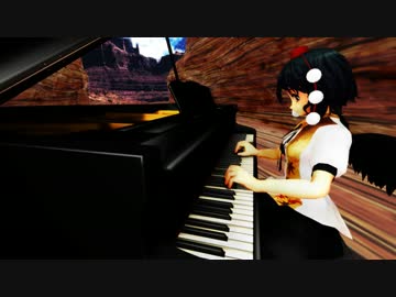 (MMD演奏してみた)東方文花帖 風神少女