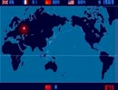 Map of Nuclear Explosions on the Earth from 1945-1998