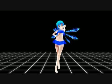【MMD】チルノでXYZの魔法【R-18】