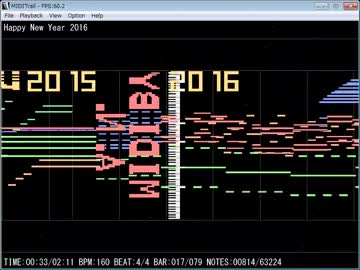 一月一日　Black Midi ver. (63324notes)