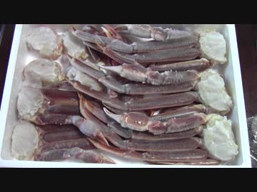 特大５Ｌ　生大ズワイガニをバター焼きで食す！！