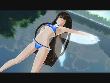 【東方MMD】フリル水着のスターお嬢様でドーナツホール