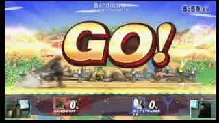 【スマブラforWiiU】闘会議GP西日本予選 スマバト ぐんぐにるガノン 1/4