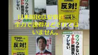 TPP反対と言いながら交渉参加する嘘つき総理