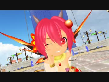 【MMD】 3人一緒にlamb.【eco】