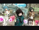 【MMD】リトライ☆ランデヴー - 戦う女子中学生達が戦闘服で踊ってみた