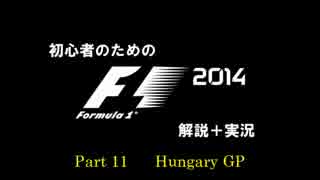 【F1】初心者のためのF1 2014 Part11【ゆっくり実況+解説】