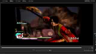[プレイ動画]　戦国無双４の柳川の戦いをAKANEでプレイ