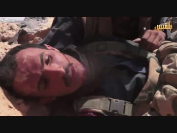 スナイパーの狙撃に倒れる瞬間