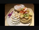 ライブフードマーケットのトロピカルフルーツパンケーキ１０段