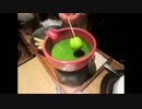 「茶寮の抹茶チョコレートフォンデュ」と「焼きそば専門店みかさ」