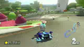 【MK8】Łis　VS　PBK　【プレイ動画】　2GP