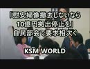 【KSM】自民党 「慰安婦像を撤去しないなら10億円渡さない」 → 韓国発狂