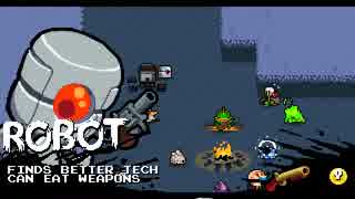 【Nuclear Throne #82】 ロボ 7面ボスで遊ぼう② L1-5面ボス初撃破 (1/2)