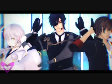 【MMD刀剣乱舞】伊達組でMasked bitcH【鶴・燭・倶】