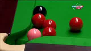 【スヌーカー】Ronnie O'Sullivan vs Judd Trump 2015 World Grand Prix Final Frame 3