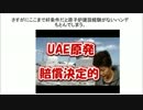 ＵＡＥへの原発輸出契約を破綻させた韓国！！(音声読上)