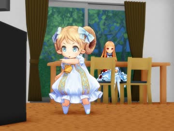 【ＭＭＤ】メルフィさんのパン体操