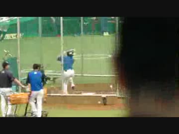 西武ドームのアナウンスのいたずら（杉谷拳士選手の打撃練習）