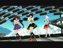 【東方MMD】Girls【文＆椛＆はたて】