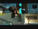 【PSO2】テッセン移動中毒者の野良終焉XH【キーボード手元つき】