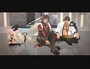 【MMD刀剣乱舞】三人で「Masked bitcH」