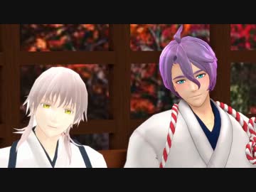 【MMD刀剣乱舞】酔った刀剣たちの踊り　後編【紙芝居寸劇】