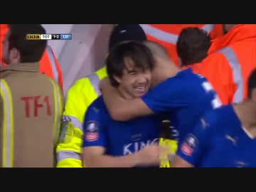 岡崎慎司　勝ち越しのスーパーゴール