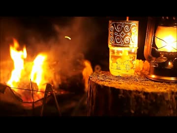 野良猫式ソロキャンプ睦月の巻 2016 後編 素敵な星空