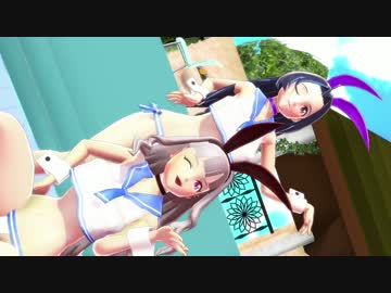 【MMD】あずさ＆貴音のKiller Lady【紳士向け】