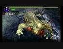 【MHX】村★３「鬼面狩人を威す」でこっそりと爆弾を置いてみた