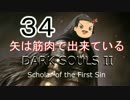 【ゆっくり】矢は筋肉で出来ている DARK SOULS Ⅱﾊｲｽﾍﾟ版 34【絶望】