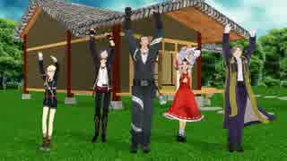 【MMD刀剣乱舞】サウザン桜【博多、長谷部、明石、日本号】