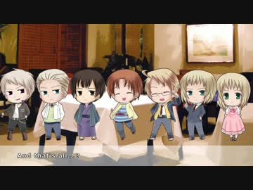 【APヘタリア】国家たちのBEASTBIND TRINITY 11（完）【伊独普日米英】