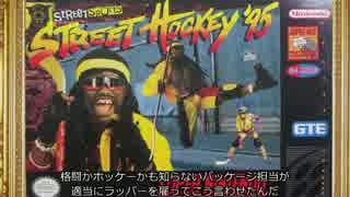 AVGNのクソパッケージ美術館その12：Street Hockey '95