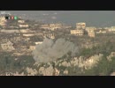 ロシアの爆撃を間近で観察